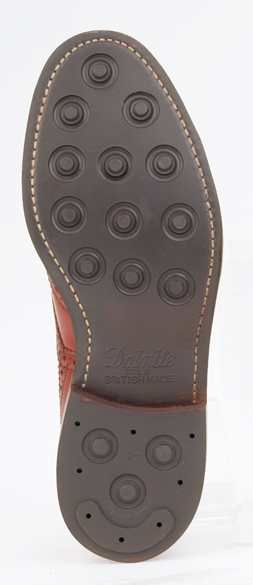 Mens Dainite Soles and Heels Black and 